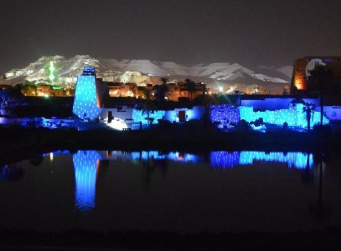 SOUND & LIGHT SHOW AT KARNAK TEMPLE IN LUXOR
